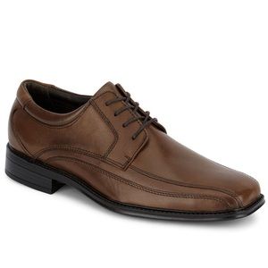 Mens Dockers Endow Tan Leather Oxfords
